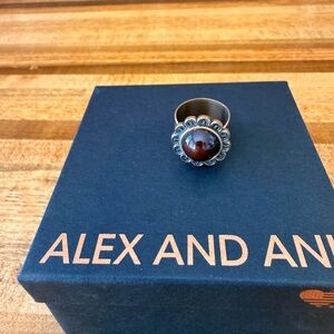 Alex and Ani Vintage 66 Tigers Eye Ring